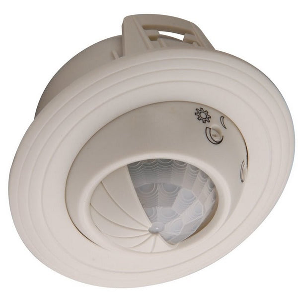 Plafón 10530 de LED blanco con sensor de movimiento – BRICOLAMP
